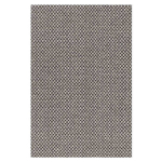 Narma kahepoolne plasticWeave&trade; plastikvaip Diby, must/kreem, 70 x 150 cm