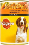 Pedigree konserv koertele koos kana ja porgandiga, 400 g