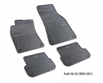 Kummimatid AUDI A6 - C6 lift 2006-2011 /4pc, 0727