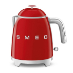 Veekeetja Smeg, KLF05RDEU, 50`ndate stiil, 0, 8 l, punane