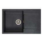 K&ouml;&ouml;givalamu Reginox Amsterdam 78, 780x500 mm, must