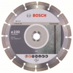 Teemantplaat Bosch 230x22,2mm, segmenteeritud