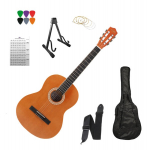 Klassikaline kitarr, komplekt Alamo CL-60, pruun