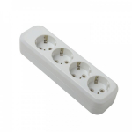 Pikendusjuhe Electraline 82120, 4 pistikupesa, ilma juhtmeta