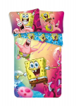 Voodipesukomplekt Sponge Bob, 140 x 200 cm + padjap&uuml;&uuml;r 70 x 90 cm