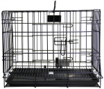 HIPPIE PET transpordipuur Must, 76x48x57 cm