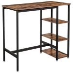 Baarilaud Songmics Rustic 109x60 cm, pruun/must, 70x100