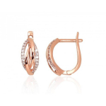 Kuldk&otilde;rvar&otilde;ngad 14k kuld &ldquo;Sea Wave V&rdquo; DS02A279