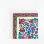 Art of Polo Shawl | Valge, mitmev&auml;rviline sz839-1