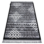 Vaip MAROC P658 Lumehelbed must / hall Tupsud berberi Maroko shaggy