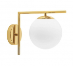 Seinalambiklaasi kuldne app674-1w seinalamp