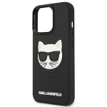 Telefoni&uuml;mbris Karl Lagerfeld KLHCP13LCH3DBK 13 Pro