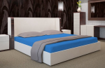 Kummiga voodilina Jersey, 220x200 cm, sinine