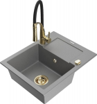 Graniidist k&ouml;&ouml;givalamu Mexen Enzo koos segisti ja sifooniga, Grey+Black/Gold