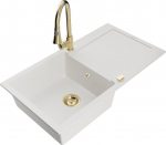 Graniidist k&ouml;&ouml;givalamu Mexen Leo koos segisti ja sifooniga, White+Gold