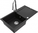 Graniidist k&ouml;&ouml;givalamu Mexen Leo koos segisti ja sifooniga, Black+Chrome