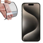 Evelatus Kummist Serva Anti-Break 3D Klaas Apple iPhone 15 Pro Jaapani Liim Must