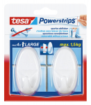 Ovaalsed nagid TESA PowerStrips Large 2 tk
