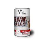 Toores Paleo konserv t&auml;iskasvanud koertele veiselihaga, teraviljavaba, 400g