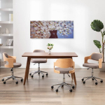 vidaXL seinamaalikomplekt l&otilde;uendil, lilled vaasis v&auml;rviline, 150x60 cm