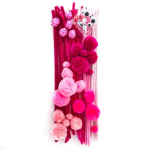 Pallide ja traatide komplekt, 80 tk.