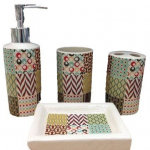 Keraamiline vannitoa tarvikute komplekt Benedomo 2377-3