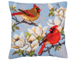 Tikkimiskomplekt padi "Magnoolia oksal" Collection D'Art 40x40cm
