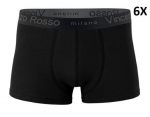 Vincenzo Rosso meeste bokserid, must, 6 tk.
