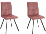 Komplekt 2 tooliga Notio Living Kelis, roosa