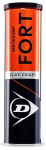 Tennisepallid Dunlop Fort Clay Court, 4 tk