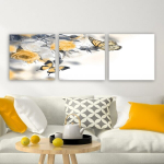 Kolmeosaline reproduktsioon Roosid ja liblikad