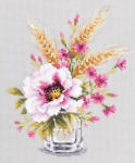 Tikkimiskomplekt Magic Needle "Poppy and Maiden Pinks" 100-015