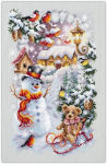 Tikkimiskomplekt Magic Needle "Winter Hoiyday" 250-735