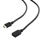 Gembird CC-HDMI4X-15 4.5m HDMI-kaabel Etherneti pikenduskaabliga - Must