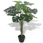 vidaXL kunsttaim monstera potiga 70 cm, roheline