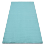 Vaip Bunny aqua sinine K&uuml;&uuml;likukarva imitatsioon, 120 x 170 cm