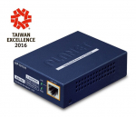 Planet LRP-101UH network switch Power over Ethernet (PoE) Blue