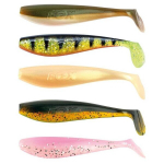 Kummikaru FOX RAGE Slick Shad 9 cm UV Segav&auml;rvid 5 tk.