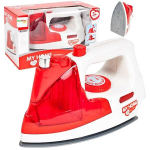 Lapse triikraud, helide, valguse ja auruga