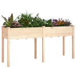 vidaXL voodriga taimelava, 161 x 45 x 76 cm