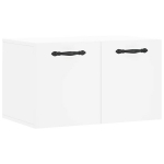vidaXL seinakapp, valge, 60 x 36,5 x 35 cm, tehispuit
