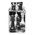 Photoprints Sweet Home laste voodipesukomplekt Chess, 140x200, 2-osaline