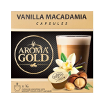 Kohvikapslid Aroma Gold Vanilla Macadamia, 256g