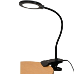 Klambriga LED-laualamp G.LUX GD-UNO-C black