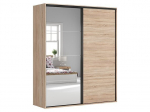 Riidekapp BRW Flex, pruun