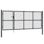 vidaXL v&otilde;rgust aiav&auml;rav, antratsiithall, 350x175 cm, tsingitud teras