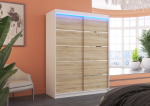 Kapp koos Led valgustusega Luft 150, beež/valge