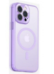 Evelatus Apple iPhone 14 Pro Max Hybird Case Whith Magsafe PC+TPU Purple
