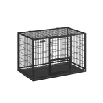 Koera transpordipuur kahe uksega, Feandrea, 122 x 74.5 x 80 cm, must