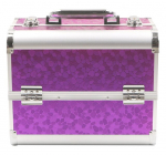 Kosmeetika kohver Professional Style, violett
